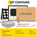 Beast Fossil Dig Kit Excavate Life-Sized Wolf Claw & Eagle Claw Replicas STEM Authenticated Science Kit for Kids Educational Gift for Boys & Girls Ages 6+