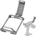Hobby Fans Metal Protector Frame with Phone Holder Fit for Flysky FS-NB4 RC Car Transmitter Screen Protective Bracket Holder Remote Controller Upgrade Parts Accessories (Black)