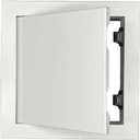 Access Doors Panel 10 x 10 inch Aluminum Alloy Access Door for Drywall Panel for Wall and Ceiling Electrical and Plumbing (White, 10x 10 inch)