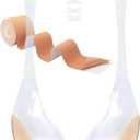 Sticky Bra Pushup Plus Size - Clear Strapless Bra Large Breast Adhesive Invisible Backless Bras for Dress Boob Lift Tape, Size D