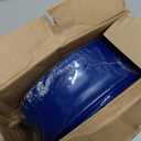 YASHINE PVC Drain HOSE 2"*100ft, Pool Backwash Hose, Heavy Duty Reinforced Blue PVC Lay Flat Water, For Swimming Drain Pools and Clean Filters, with 2 Clamp