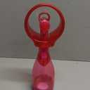 Deluxe Handheld Misting Fan with Wrist Wrap Strawberry Pink