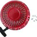 HURI Recoil Starter with Screw for Titan Industrial TG6500 TG6500ES TG7500M TG8000 TG8500M TG8500RC TG9000ES Gasoline Generator