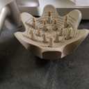 Shark HD120BRN Blow Dryer HyperAIR Fast-Drying with IQ 2-in-1 Concentrator, Styling Brush, and Curl-Defining Deep Diffuser Attachments, Ionic, No Heat Damage, for All Hair Types, Stone