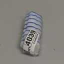 Disposable Toilet Brush Refills, 8pcs Flower Shape Cleaner Pads with Cleaning Solution