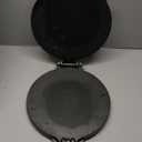 SIRCLES Tortilla Press 12 Inch Cast Iron - Extra Large, Heavy Duty 12 Inch Tortilla Press - Ebook Tortilla recipes - 5 Non-Slip Rubber Feet - Pre-Seasoned - Prensa Para Tortillas De 12 Pulgadas Grande