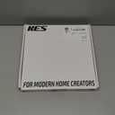 KES Bathroom Toilet Paper Holder Stand Modern Tissue Roll Holder SUS304 Stainless Steel Rustproof Freestanding 20.2" H, Matte Black BPH283S1-BK