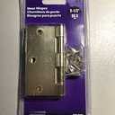 2 Hillman Satin Brass Door Hinges #851957