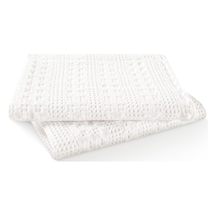 100% Cotton Ruffle Waffle Pillow Shams King Size, 2 Pack 20" x 36" Soft Skin-Friendly Pillowcases, No Filling, Aesthetic Home Decor, Breathable Waffle Weave Bed Pillow Covers, White