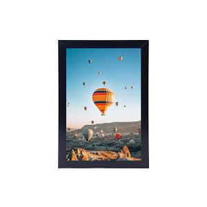 5x15 Picture Frame Black for Wall Hanging, Wall Mounting Horizontally or Vertically, 5 x 15 Wall Gallery Poster Photo Frame with Shatter Resistant Plexiglass, Black