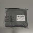 Women's Pleated Halter Neck Sleeveless Blouse Elegant Going Out Textured Tops (Black, L)