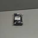 2 x 100pcs Nylon Universal Cable Tie Buckle Black Cable Zip Ties Rivet Self Locking Fastening Zip Strap Plastic Automotive Clips for Bumper, Fenders (100)