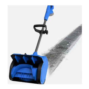 MXMZHXU 10 inch Cordless Snow Shovel for Dewalt 20v Battery(NO Included), Brushless Electric Snow Blower with Adjustable Front Handle, 6in. Depth, 20FT Throw Distance Snow Shovel for Deck Driveway