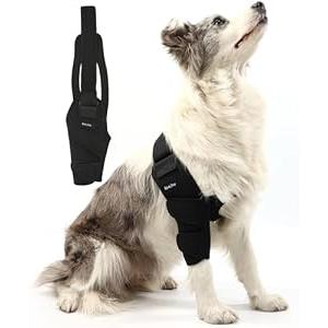 Spajoy Dog Elbow Brace for Pet Elbow and Shoulder Support for Elbow Arthritis, Dysplasia, Elbow Calluses, Elbow Brace for Front Leg Dog Elbow Protector for Pets Elbow Dysplasia, XL