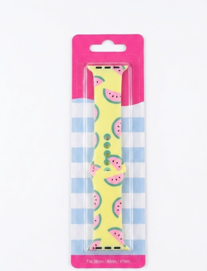 Watermelon Theme Watch Band (38MM, 40MM, 41MM)- 3 Pack