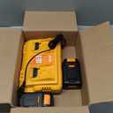 2-Pack 3.0Ah Battery Replacement for Dewalt 20v Battery with DCB102 Battery Charger Station (Yellow)