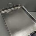 Misen Stainless Steel Roasting Pan with Handles - Versatile 5-Ply Design, Easy Grip Handles, Multi-Functional Cooking, Ideal for Baking, Searing, & Roasting, Superior Heat Conduction, Premium - 18"