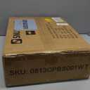 Snughome Floor Book Stand with Removable Tray, Wood Standing Book Stand for Reading, Height Adjustment 21"-51", Music Stand Cookbook Stand Textbook Stand Laptop Stand Book Holder for Display