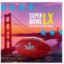Super bowl LX San Francisco Bay area table napkins, Pack of 3
