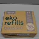 Diaper Dekor CLASSIC Diaper Pail Refills | 4 Count Unscented | Exclusive End-of-Liner Marking | Thick Quick & Easy to Replace | Most Economical Refill System | for Original and Eko Style Pails