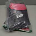 4Pcs Pink Rose Shower Curtain Sets, Thankful Grateful Blessed Bathroom Curtain with Non-Slip Rug, Toilet Lid Cover, Bath Mat and 12 Hooks, Romantic Showy Floral Wedding Decor for Bath, 72 x 72 inch