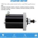 Kawasaki Starter FR691V FR730V FH491V FS481V FS541V FS600V FS604V 21163-0711, 21163-0714, 21163-0727, 21163-0743, 21163-0749, 21163-7024, 21163-7034, 21163-7035, FR691V-AS04 (Steel Gear)