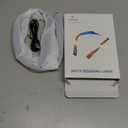 Vekkia LED Neck Reading Light Rechargeable, Book Light for Reading in Bed, 3 Colors & 5 Brightness Adjustable, Long Lasting. Great for Knitting, Camping & Repairing (Starry Grey)