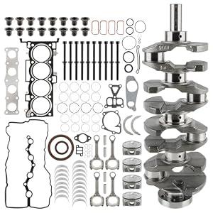 partszen 23111-2G200 Engine Overhaul Kit Crankshaft Piston Rod Gasket Bolt Bearing Fit for Hyundai Sonata Santa Fe Sport Tucson for Kia Optima Sportage Sorento 2.4L 2011-2020