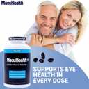 Macuhealth Plus+ Eye Vitamin Supplement for Adults - Lutein & Zeaxanthin (EXP 04/01/29)