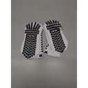 Lux Dual Grip Socks - Soccer Grip Socks for Men and Women. GripArray Performance & Comfort (Small, White)