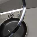 Non Stick Frying Pans, 12-inch with Lid, Hybrid Fajita Pans Nonstick,non stick Skillets Stainless Steel, Dishwasher & Oven-Safe, Induction Compatible Cooking Pan, PFOA Free Cookware