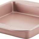 Farberware Nonstick Bakeware Baking Pan / Nonstick Cake Pan, Square - 9 Inch, Red