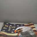 Rear Window Decals for Trucks - 65x22 in Back Window Decals Fit Most Pickup Trucks SUV, Vinyl American Eagle Flag Back Window Decal for Car Personalized Decoration - Eagle Decal-9
