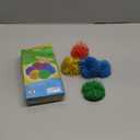 Banvih 3 Packs 4 Inch Large Stringy Balls - Christmas Stocking Stuffers & Party Favors for Kids Teens Adults - Silicone Stretchy Sensory Fidget Toys