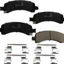 D974 Rear Ceramic Brake Pads for Chevrolet Chevy Express 2500 2003-2020, Express 3500 2003-2020, Express 4500 2016 | GMC Savana 2500 2003-2020, Savana 3500 2003-2020