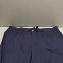 Mens Linen Pants Casual Elastic Waist Drawstring Pants Loose Straight Linen Pant Beach Trousers with 4 Pockets, Size 3XL