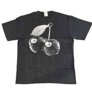 Stussy Cherries 8 Ball T-Shirt Black, Size S