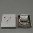 Apple AirPods Pro 3 Wireless Earbuds, Active Noise Cancellation, Live Translation, Heart Rate Sensing, Hearing Aid Feature, Bluetooth Headphones, Spatial Audio, High-Fidelity Sound, USB-C Charging