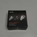 Kendir Bluetooth Headset, V5.0 Ultralight Wireless Headphone Cell Phone Earpiece with Mic Headsetcase,Volume Control, Handsfree Earbud,Compatible with Android/iPhone/Smartphones/Laptop (Black)