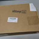 Set of 3 White Ceramic Christmas Trees That Light up Glitter LED Small Christmas Tree Porcelain Tabletop Light up Xmas Figurines Modern Decor Battery Operated for Home Indoor Xmas Gift Party