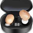 Hearing Aids, Miniature Hearing Amplifiers for Adults with Noise Cancelling, Rechargeable Hearing Aids for Seniors with Crystal Clear Sound