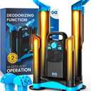 Upgraded Boot Dryer for Work Boots with Deodorizer - Fast Drying Compact Easy-to-Use Shoe Warmer Adjustable Tube Design - Fast Drying Shoes Dryers for Sneakers & Gloves, Ski Gears (2 Pair)