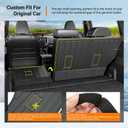 powoq Cargo Mat Compatible with 2025 2026 Subaru Forester Trunk Mat TPE Backrest Mat All Weather Protection Cargo Liner Trunk Liner Replacement for 2025 2026 Subaru Forester Accessories (Backrest Mat)