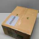 46 Inch Flush Mount Ceiling Fans with Lights and Remote Control, Low Profile Farmhouse Ceiling Fan for Bedroom Living Room and Patio, Black Caged Ceiling Fan for Indoor and Outdoor