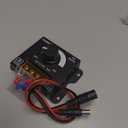 LED Light Strip Dimmer, DC 12V-24V 30A PWM Dimming Controller for Dimmer Knob Adjust Brightness ON/Off Switch with Aluminum Housing, Single Channel for 5050 3538 5630 Single Color Light Ribbon