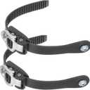 VANZACK 2pcs Roller Skate Energy Belt Portable Buckle Strap Snowboard Binding Strap Snowboard Buckles Strap Snowboard Bindings Parts Skiing Accessories Roller Strap Screw Pp Ice Skates