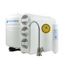 Aquasana SmartFlow Reverse Osmosis Water Filter | RO Under Sink System | WQA Certified up to 99.99% of 90 contaminants Including Fluoride, PFAS, Arsenic, Lead, and Chlorine | Brushed Nickel Faucet