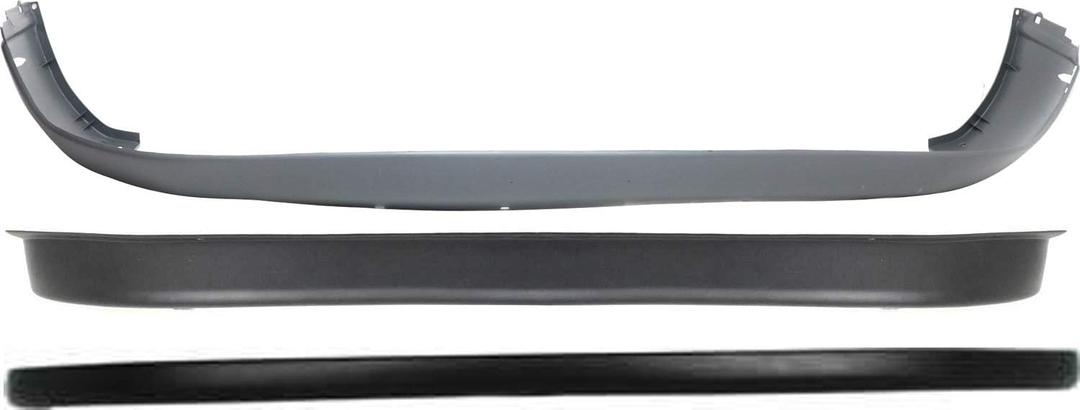 Evan Fischer Bumper Cover Kit Compatible with 1994-2001 Dodge Ram 1500, 1994-2002 Dodge Ram 2500, 1994-2002 Dodge Ram 3500, Front, Textured top; Unprimed bottom, includes Lower Panel