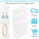 300pcs Clear Self-Sealing Bubble Wrap Pouches,3.15x4 Inches Double Layer Plastic Bubble Bags,Small Shockproof Protective Packing for Business Moving Shipping Packaging Storage