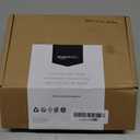 Amazon Basics Victorian Easy Installation Passage Door Lever, Matte Black, 1-Pack